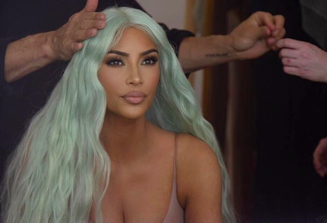 Long wig like kim kardashian deals